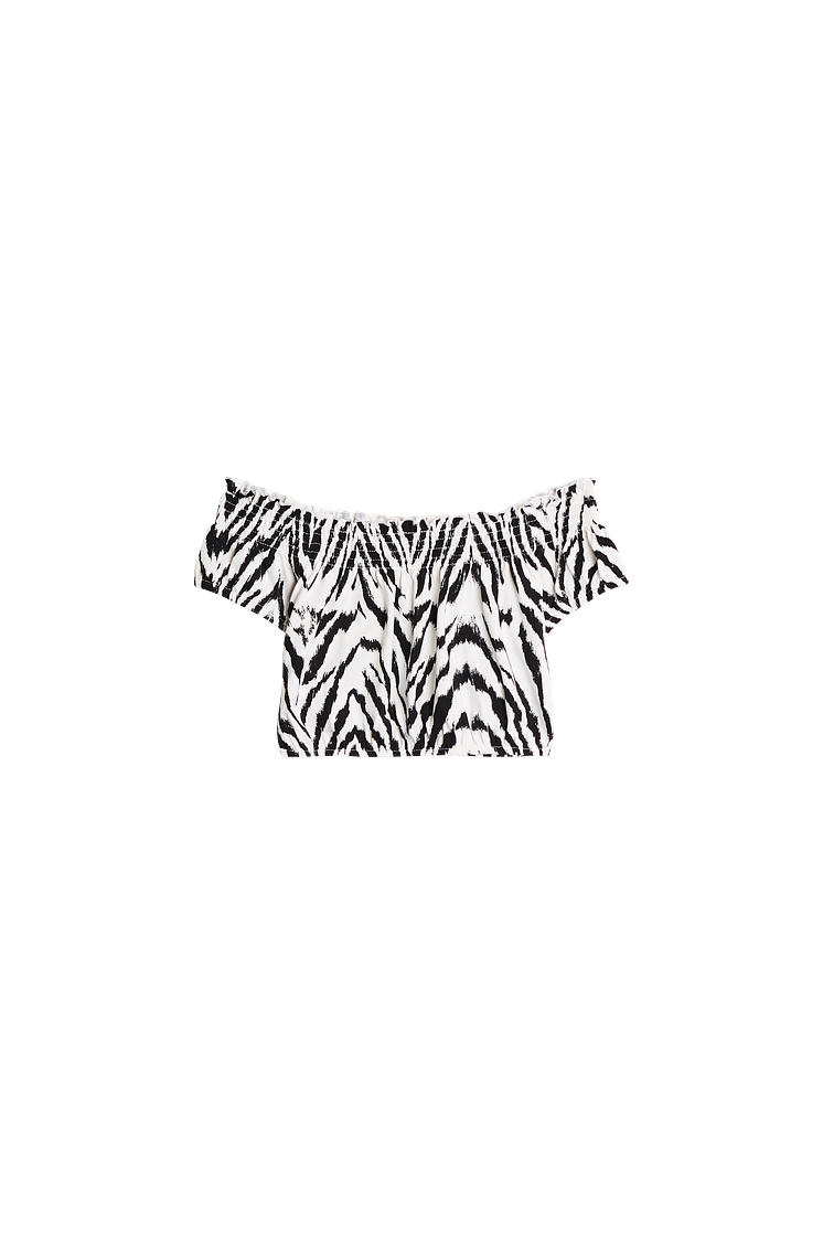 Gina Tricot 149 SEK 14.95 EUR 129 DKK Ammi top Zebra v.17