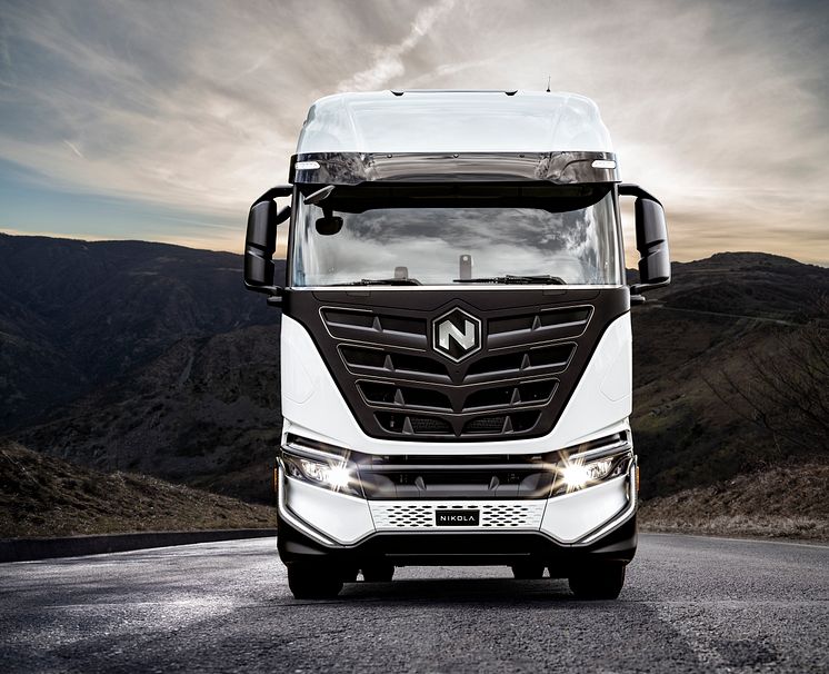 Billede 1 - Nikola er IVECO’s eldrevne, tunge lastbil. Den får Danmarkspremiere på Transportmessen i Herning d. 20. – 22. april.