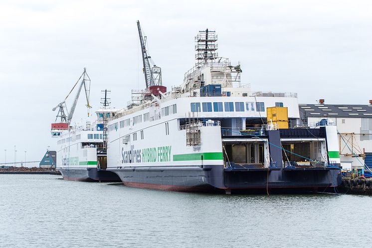 Neue Hybrid Fähren für Scandlines - "Copenhagen" und "Berlin"