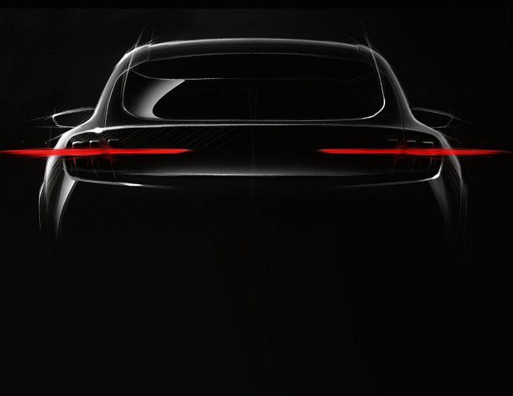 Fords nya elbil som lanseras 2020 är inspirerad av Ford Mustang.