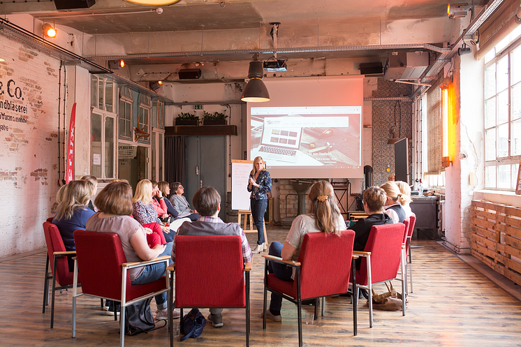 Workshop „Ihre Website als Aushängeschild“ von und mir Christina Diehl