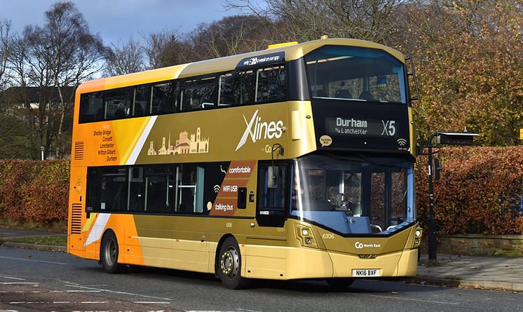 Bus routes serving Shotley Bridge, Consett, Lanchester and Durham get major upgrade