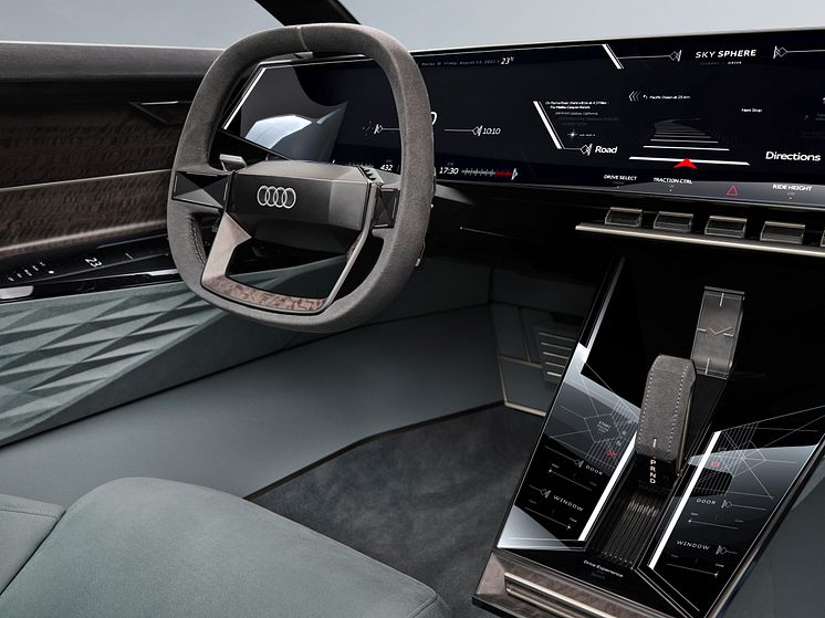 Audi skysphere cockpit