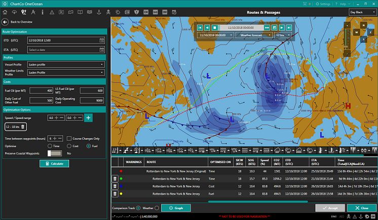 Hi-res image - ChartCo - OneOcean integration with MeteoGroup