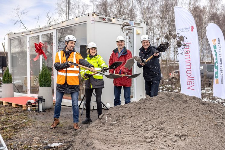 Spadtag Brf Kronomagasinet, Inre hamnen, Norrköping