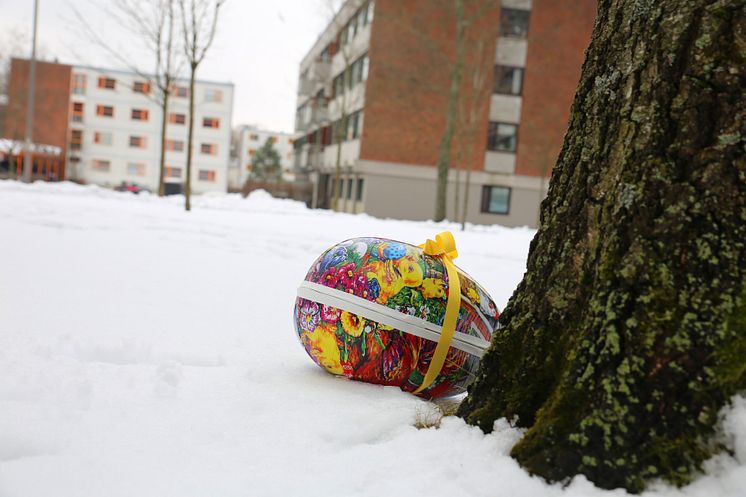 Påskeeggjakt Kringsjå Studentby