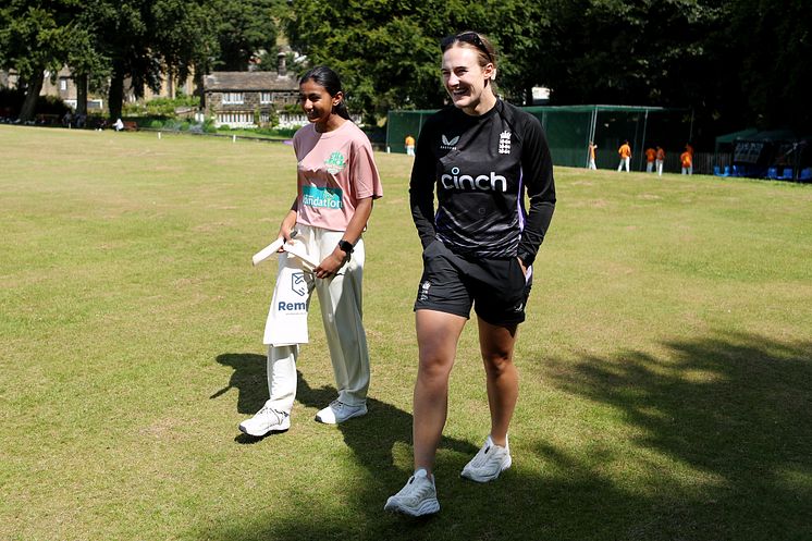 Emma Lamb at King Cross Juniors Cricket Club