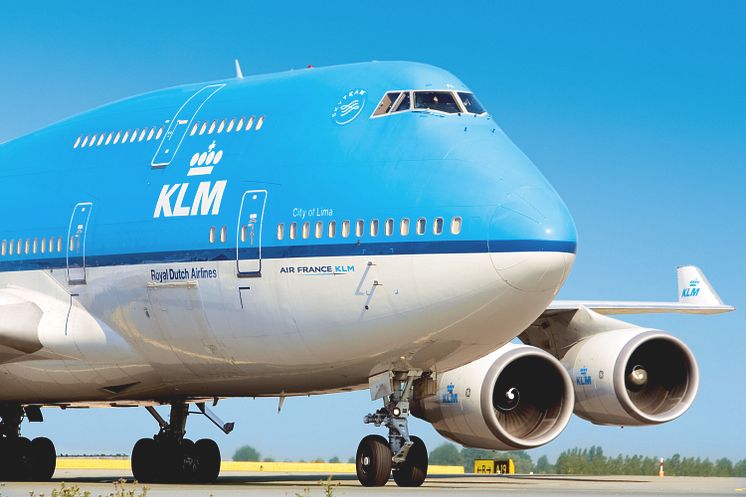 KLM's 747! 