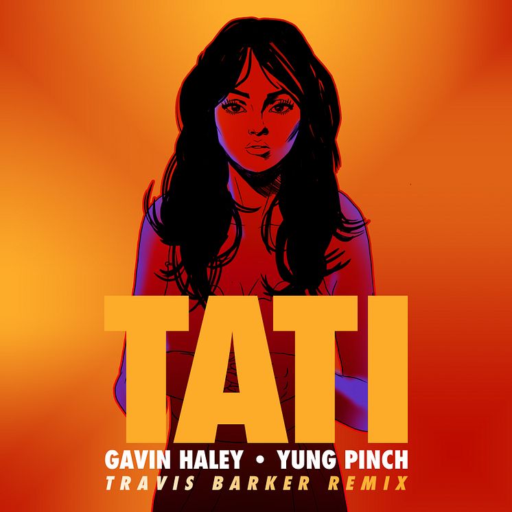 Gavin Haley - Tati remix omslag