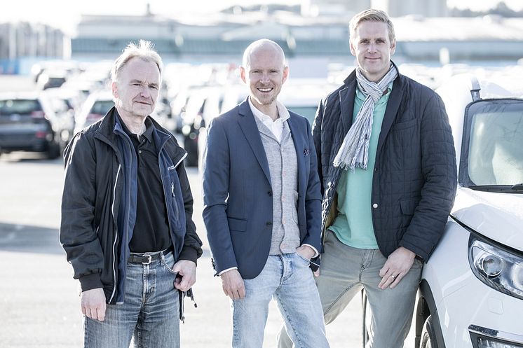 Peter Persson - Wallhamn AB, Jonas Sörensson - Pemco Energi AB och Andreas Hulthén - Wallhamn AB