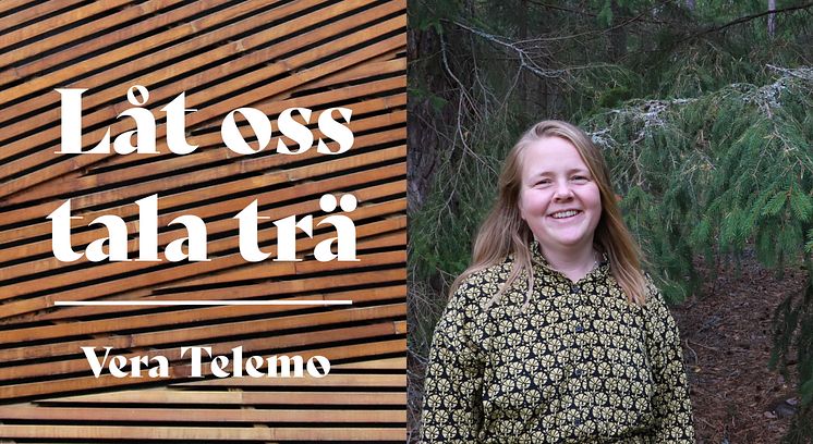 Låt oss tala trä - Vera Telemo