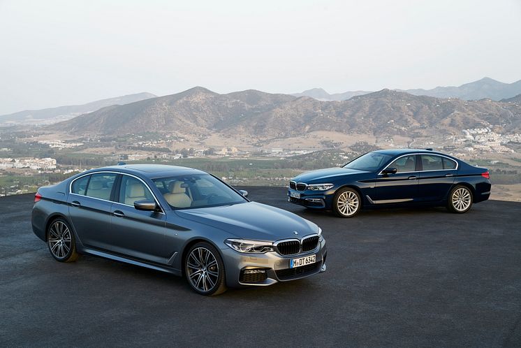 BMW 5-serie Sedan, Luxury Line og M Sport