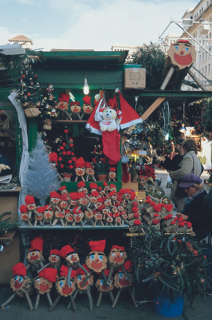 Christmas market in Barcelona