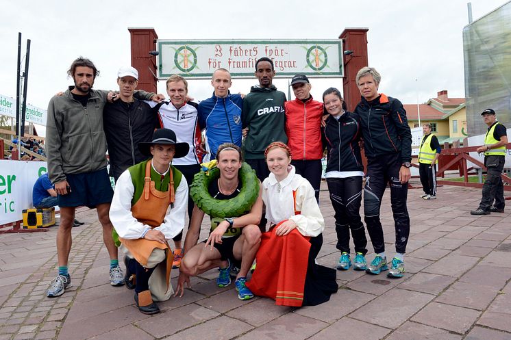 VasaStafetten 2012, segrande mixedlag
