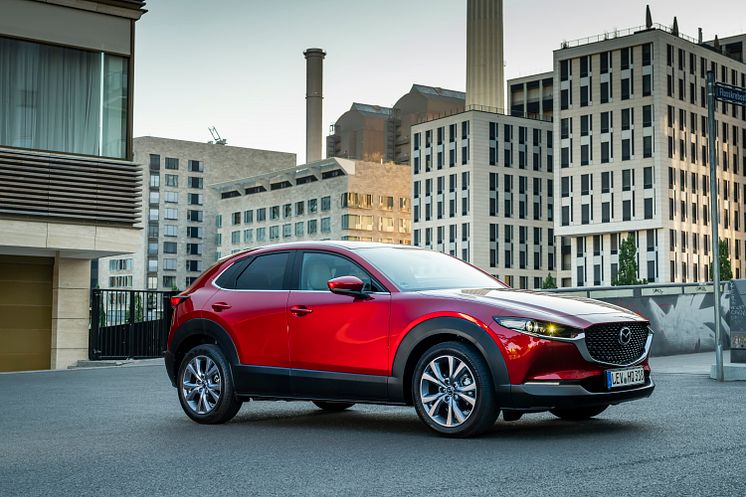 Mazda CX-30 i Soul Red Crystal