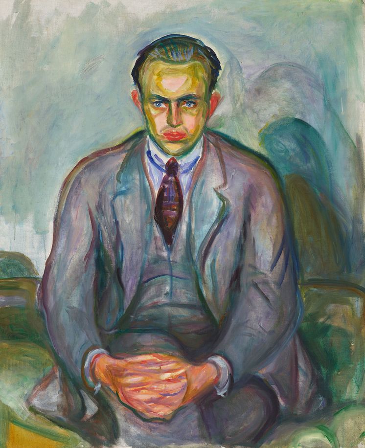 Edvard Munch: Rolf Stenersen (1925–26). 