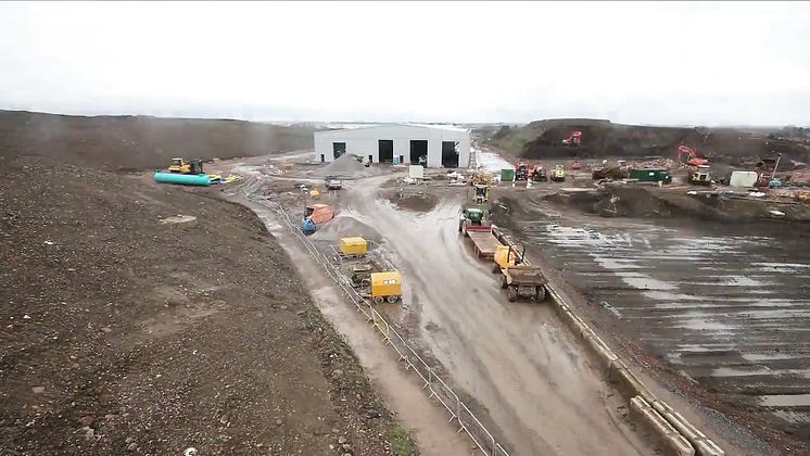 Stoke Gifford construction - time lapse film - high resolution