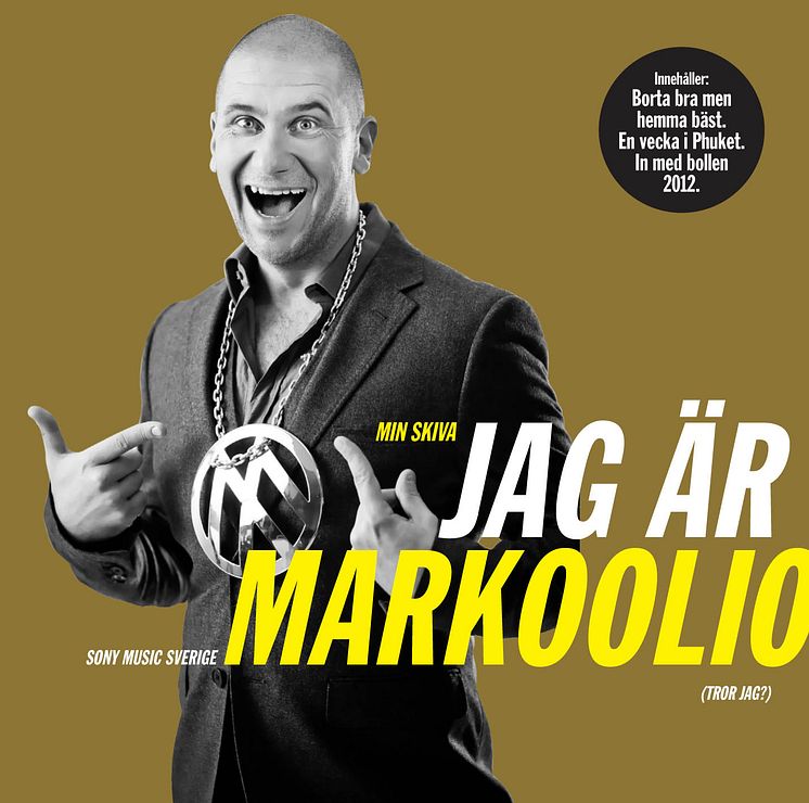 Jag är Markoolio - Omslag