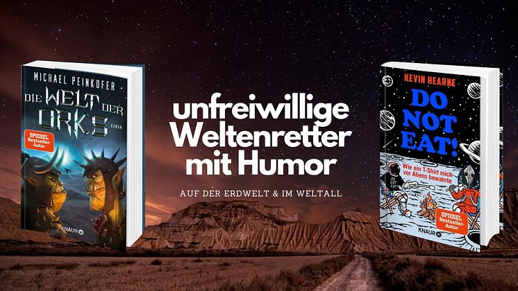 humorvolle Weltenretter auf der Erdwelt & im All