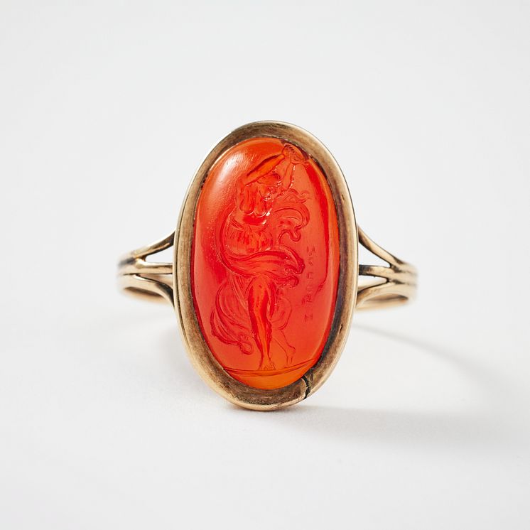 Ring with intaglio, Roman Antique