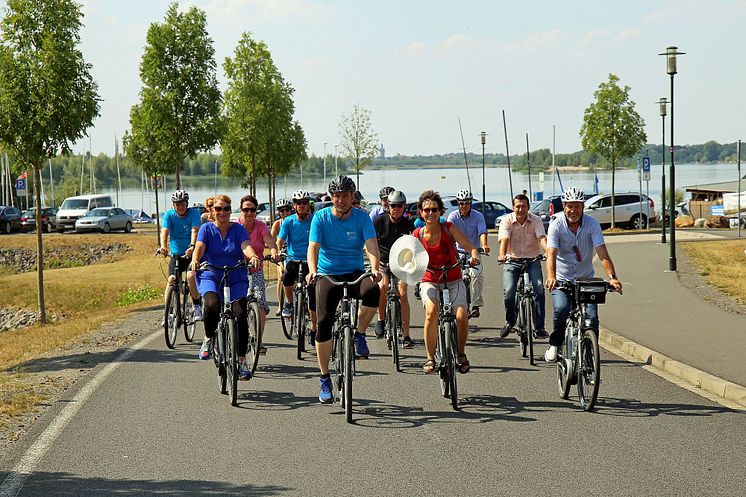 Fahrradtour zum Störmthaler See