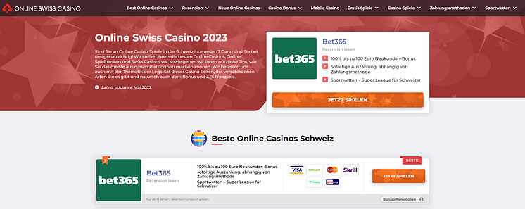 Online Swiss Casino