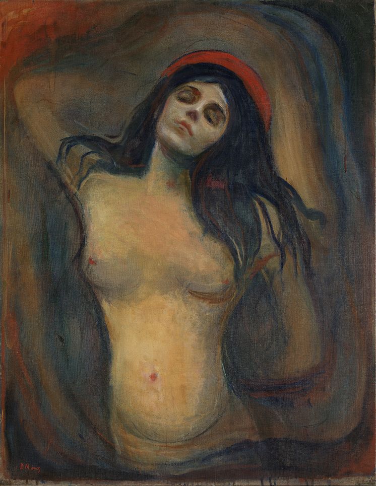 Edvard Munch "Madonna" (1894-95) Photo Borre Hostland National Museum of Norway