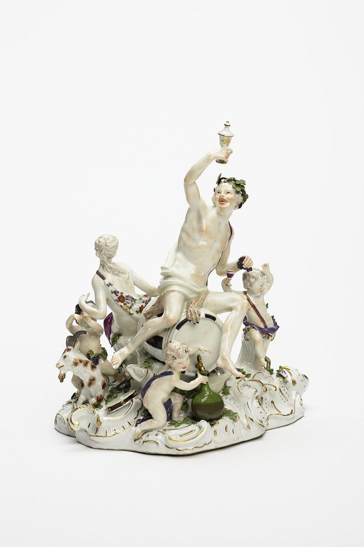 Bacchant und Bacchantin, Johann Joachim Kändler 