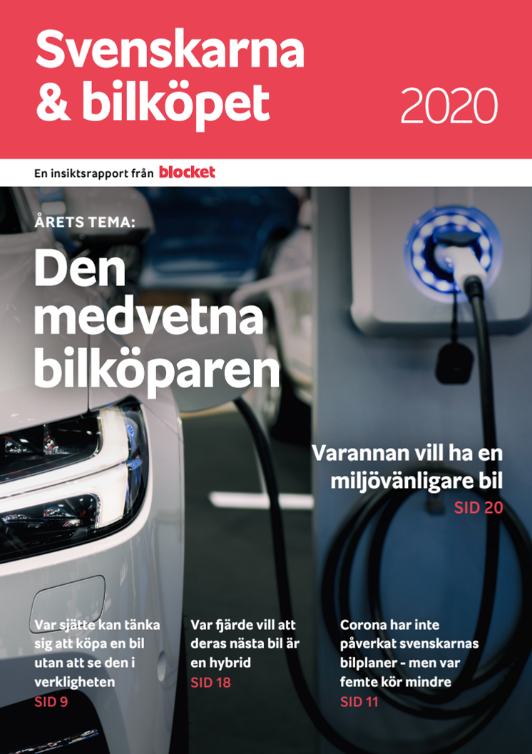 Blockets bilrapport "Den medvetna bilköparen