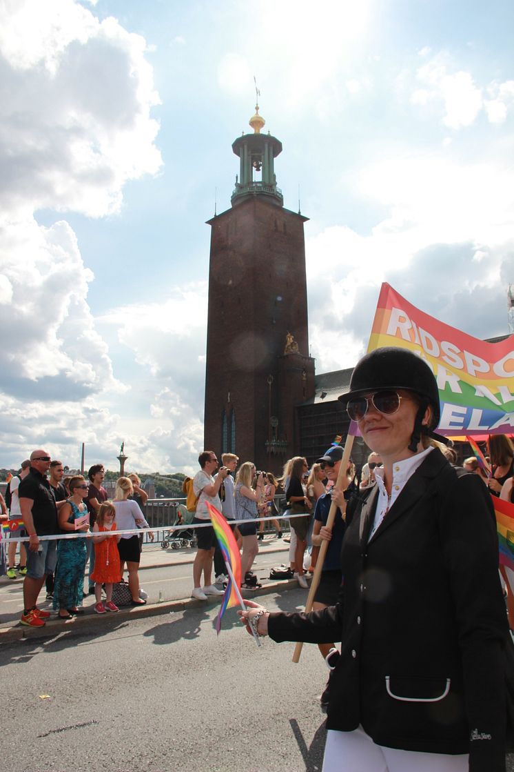 Svenska Ridsportförbundet i Prideparaden