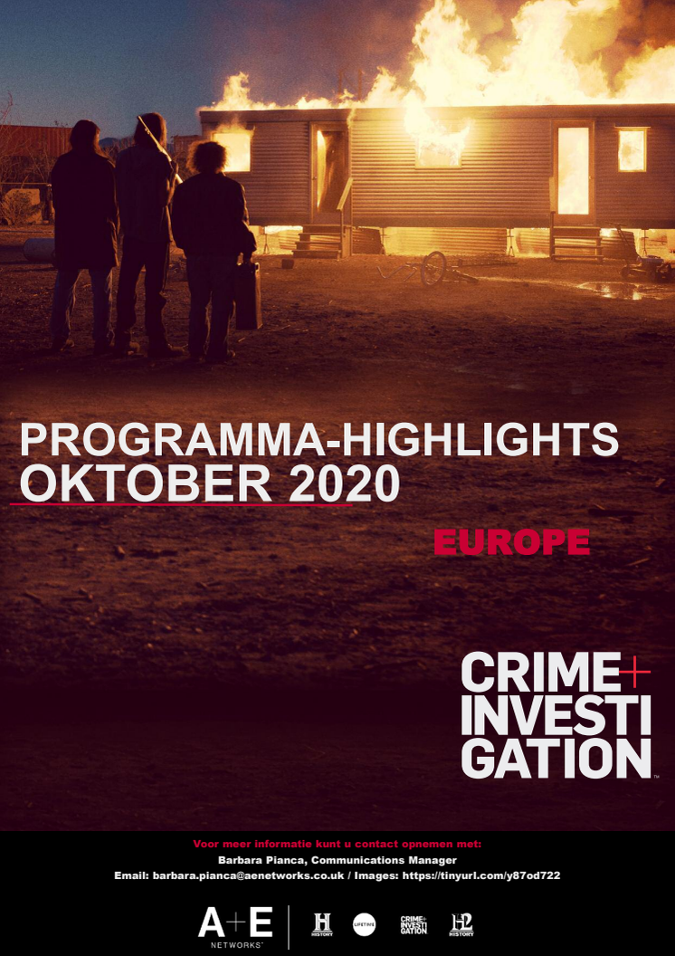  Crime+Investigation Programma - Highlights oktober 2020