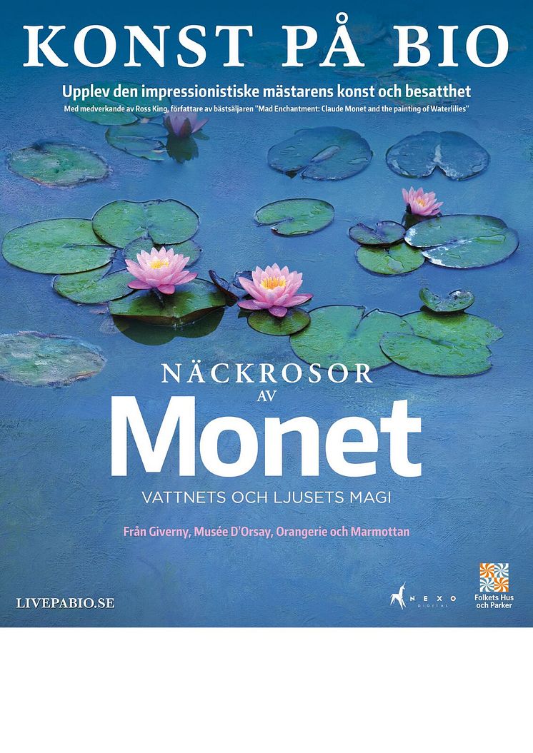 Näckrosor av Monet – vattnets och ljusets magi