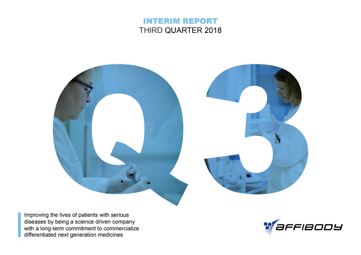 Interim Report – January to September 2018