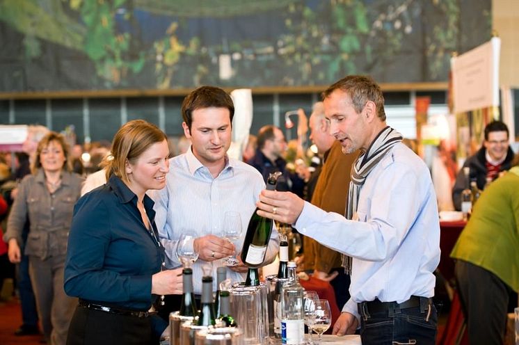 Verkostung auf der WeinMesse Rheinland-Pfalz