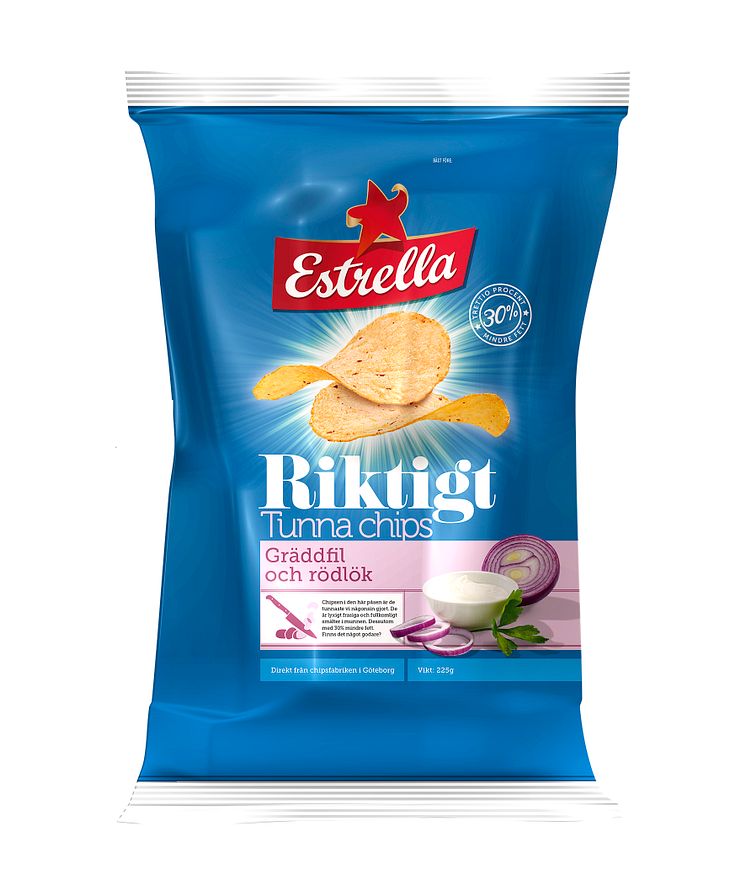 Estrella Riktigt Tunna chips