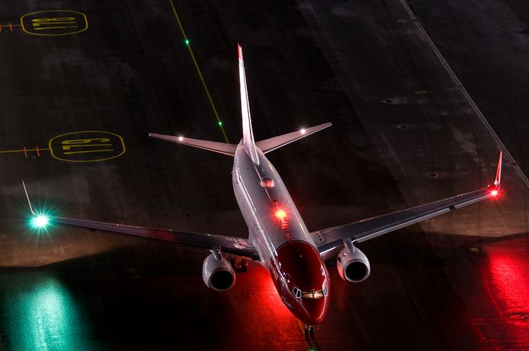 Norwegian LN-DYF at Oslo Airport Gardermoen