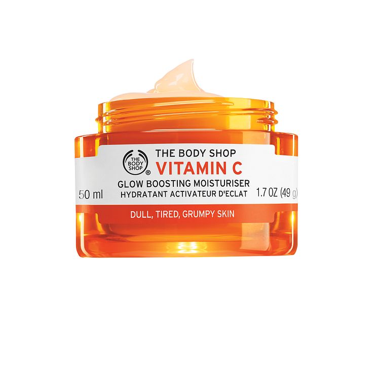 Vitamin C Glow Boosting Moisturiser (open)