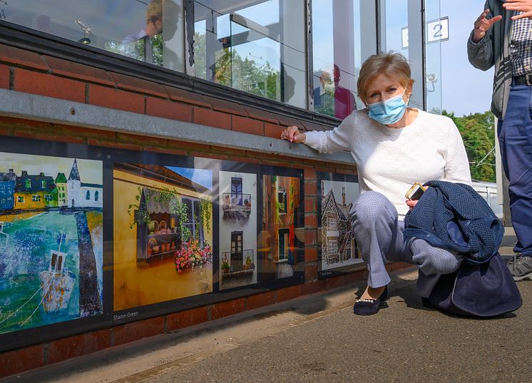 Sharon Green at Radlett station