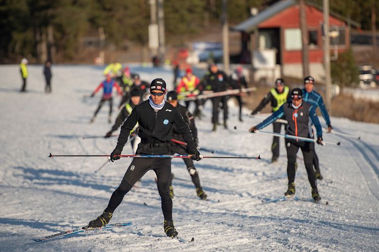 Trener i Trysil for å delta på OL i 2022