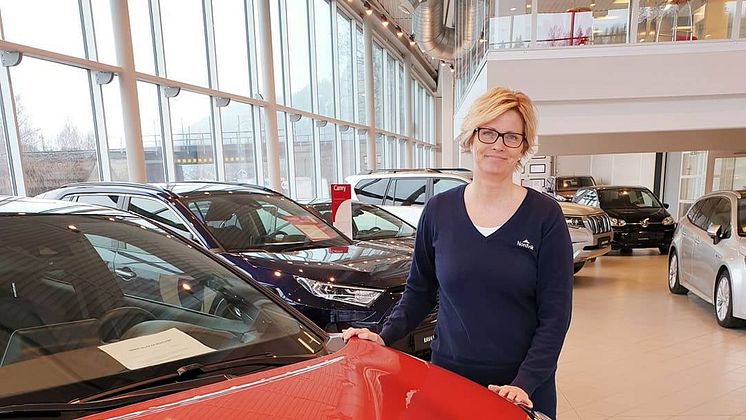 Høy Toyota-etterspørsel i april i Mo i Rana 