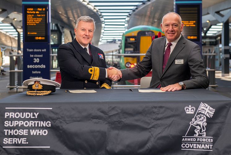 GTR signs the Armed Forces Covenant