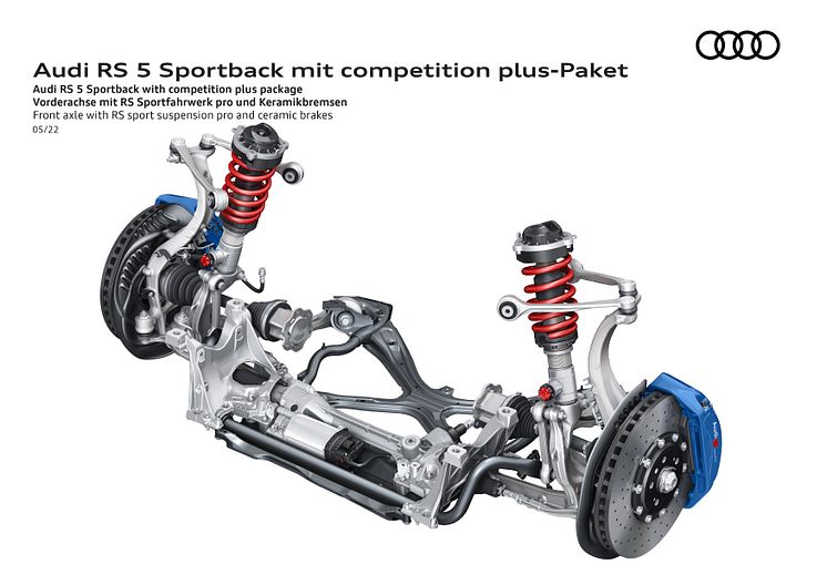 Audi RS 5 Sportback med competition plus pakke (Sebringsort krystaleffekt)