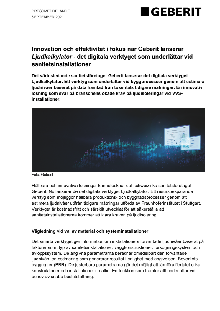 PRESSMEDDELANDE - Geberit Ljudkalkylator.pdf