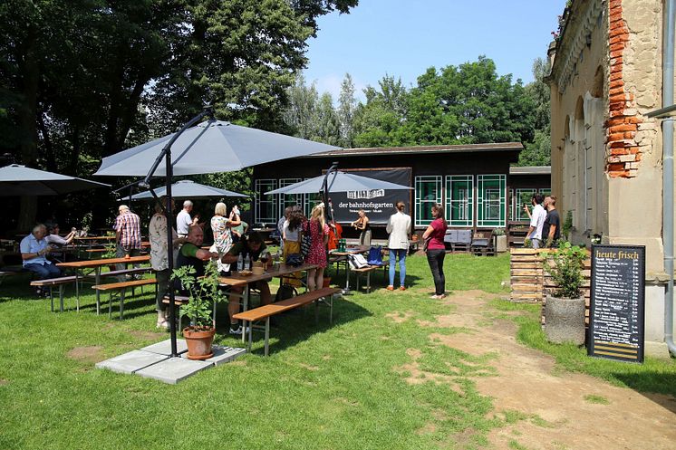 Kulturbahnhof Leisnig - Biergarten