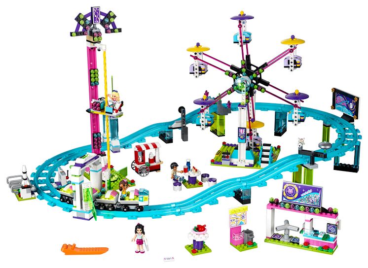 Friends Amusement Park Roller Coaster - Lego