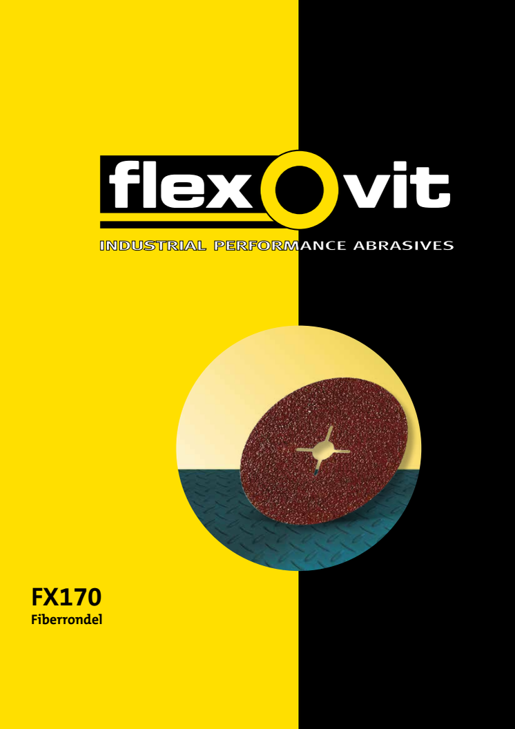 Ny fiberrondel FX170 med god afvirkning - Brochure