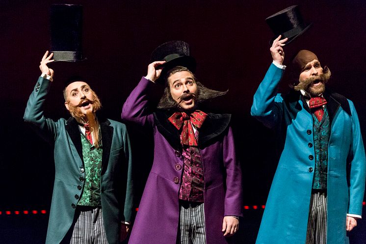 Duratrion, som står bakom En Julsaga: Anders Wängdahl, Tobias Ahlsell och David Lundqvist