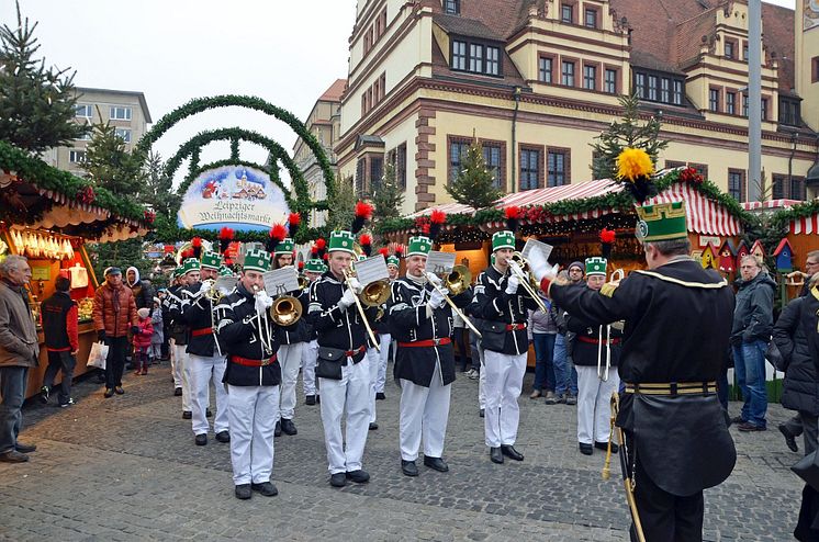 Leipziger Weihnachtsmarkt - Bergparade