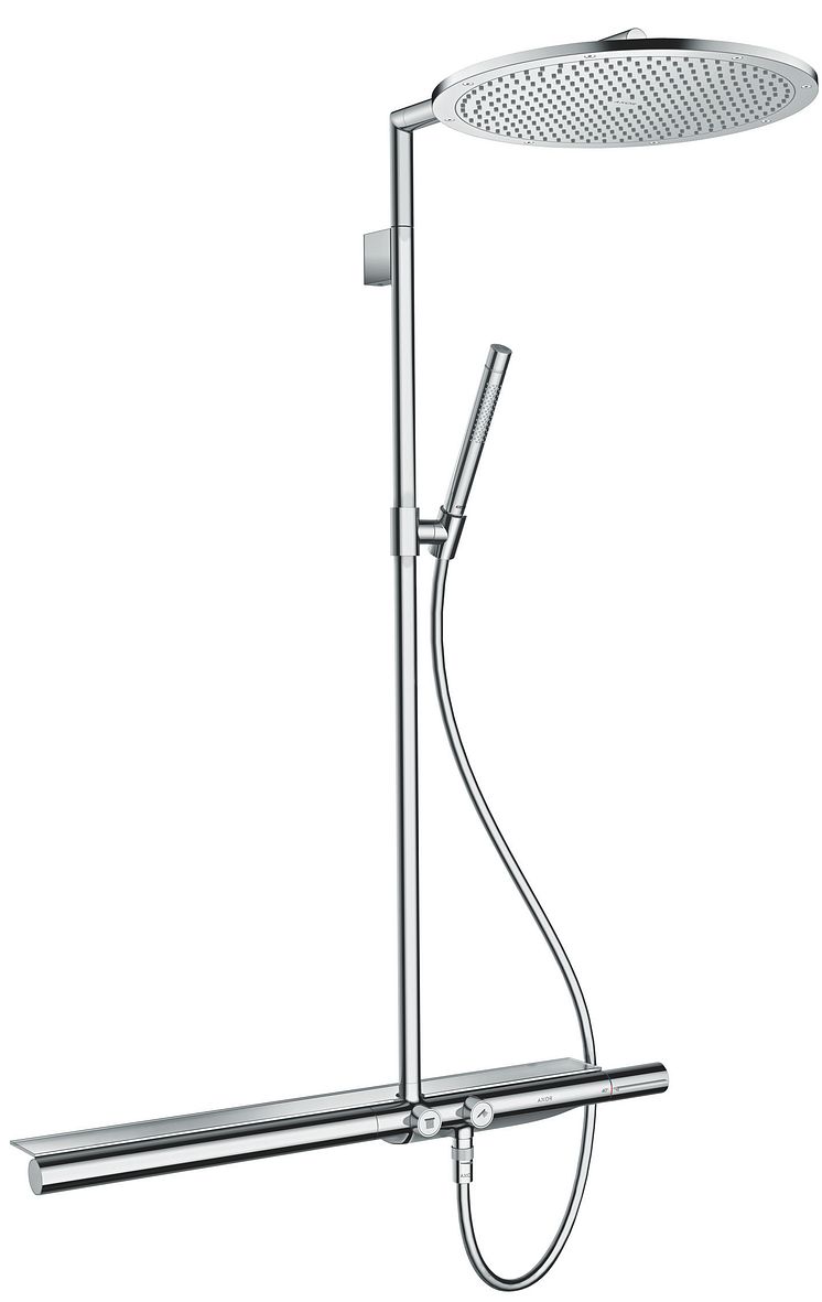 AXOR Showerpipe 800 brusersystem med PowderRain