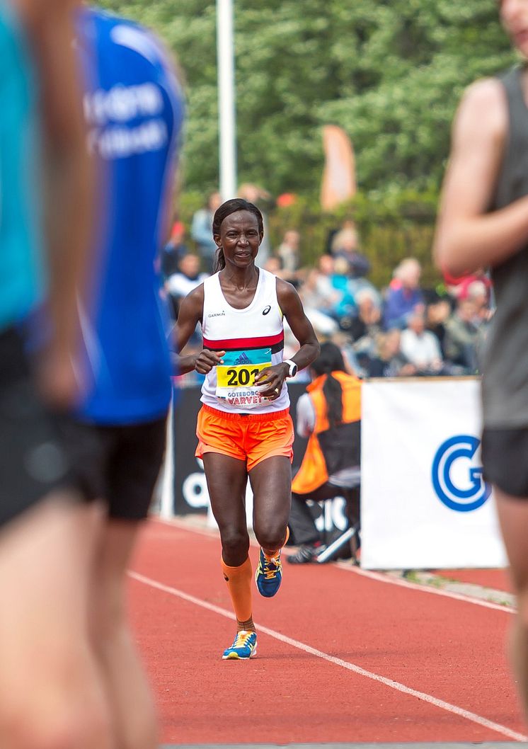 Isabellah Andersson - svensk mästare halvmaraton 2016 